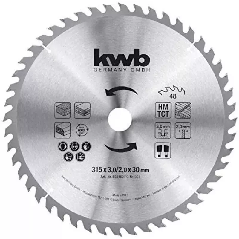 Kotúčový pílový list KWB 593159 31,5 cm 1 ks