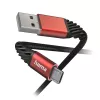 Hama Extreme USB kábel USB 2.0 1,5 m USB A na Micro-USB B čierny, červený