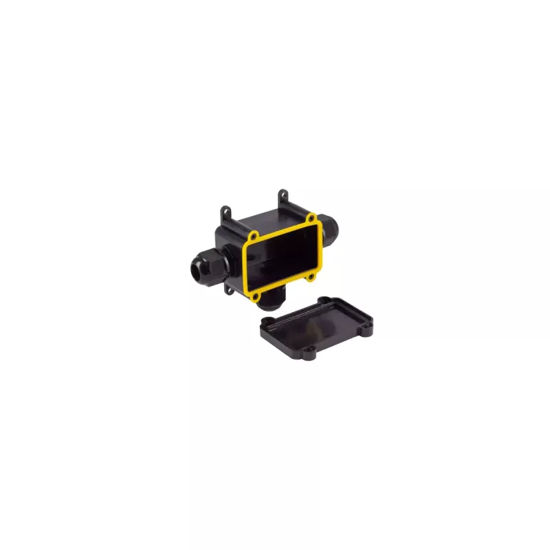 Elektrická spojovacia krabica ShiverPeaks BS08-01051 IP68 čierna ABS plast