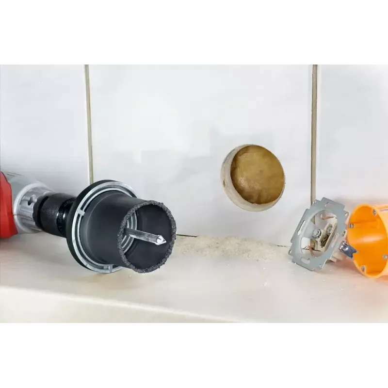 Korunkový vrták KWB 499463 Single 6.8 cm pre keramiku betón plast