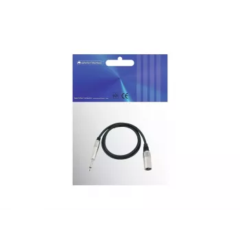 Audio kábel Omnitronic 3022519A 0,9 m XLR 6,35 mm čierna