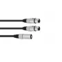 Audio kábel Omnitronic 30225207 XLR 0,5 m