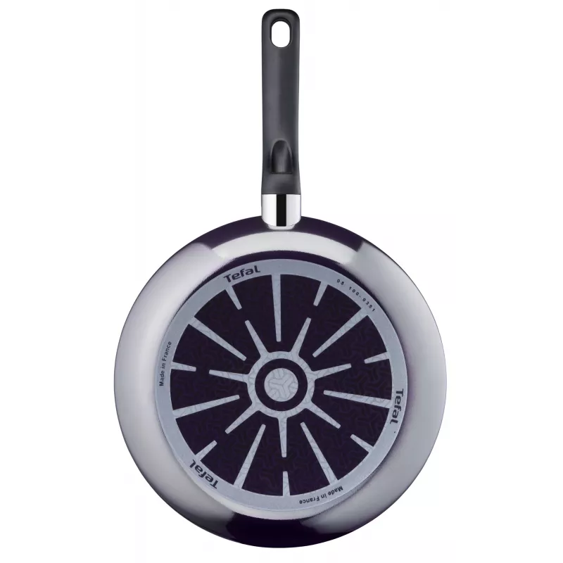 Univerzálna panvica Tefal Resist D52606 okrúhla 28 cm čierna