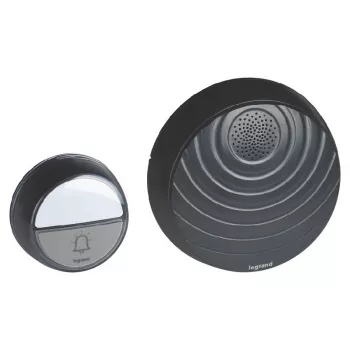 Legrand 094253 bezdrôtový zvonček sada, antracit