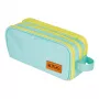 Peračník Herlitz Neon Soft polyester mint žltá 235x110x75mm