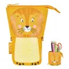 Herlitz 300001508 Lion mäkký peračník, polyester, oranžovo-žltý
