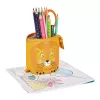 Herlitz 300001508 Lion mäkký peračník, polyester, oranžovo-žltý