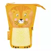 Mäkký peračník Herlitz Lion 140 mm x 75 mm x 185 mm polyester oranžová žltá