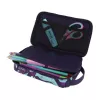 Peračník Herlitz 2 Go CamoPurple polyester modrá fialová 210x130x60mm