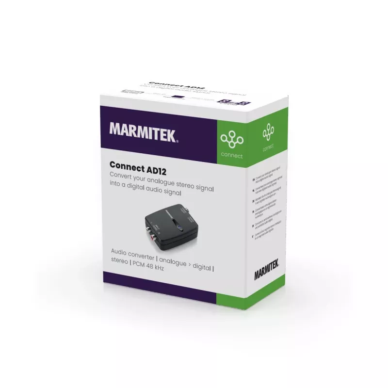 Marmitek Connect AD12 čierny 25008412 HDMI audio extraktor 4K