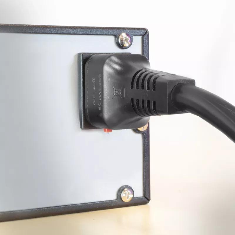 ACT napájací kábel C19 IEC Lock – otvorený koniec čierny 2 m, PC1174, balenie 5 ks