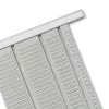 Nobo 1900394 plánovací panel na T-karty, veľkosť 3, 32 štrbín, 96 x 660 mm, kovový