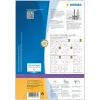 Samolepiaca etiketa do tlačiarne HERMA etikety na spisy A4 192x61 mm