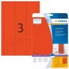 Etikety na spisy HERMA A4 61x297 mm červená papier matný nepriehľadný 60 ks