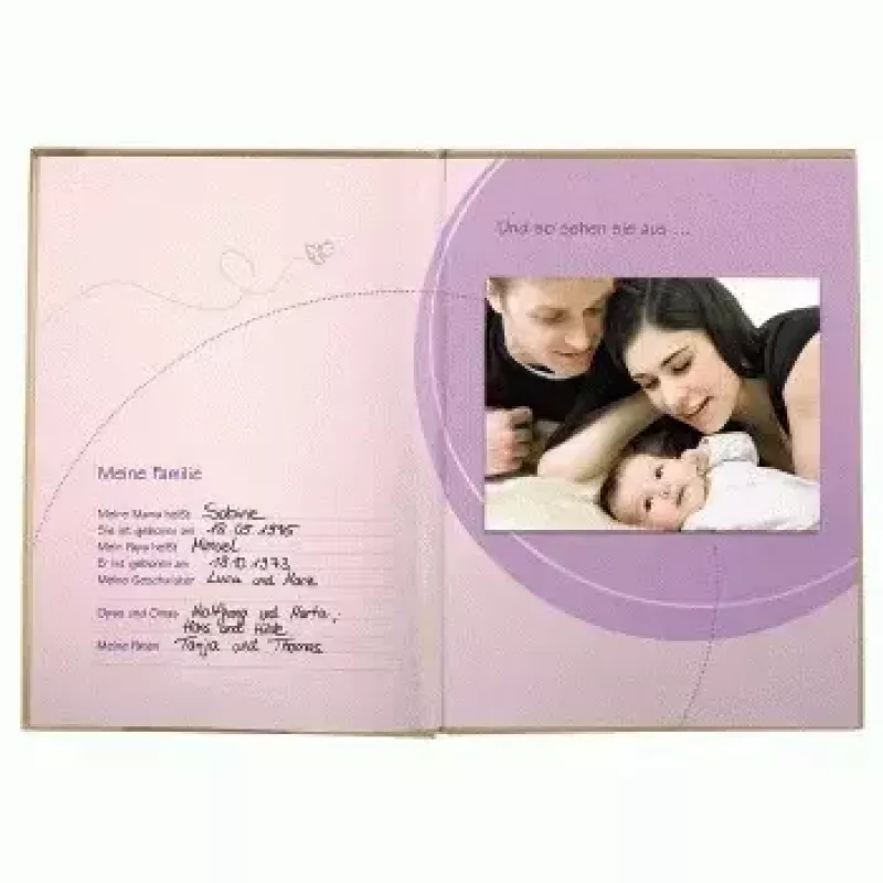Hama Baby denník „Baby Feel“ fotoalbum béžový 44 listov