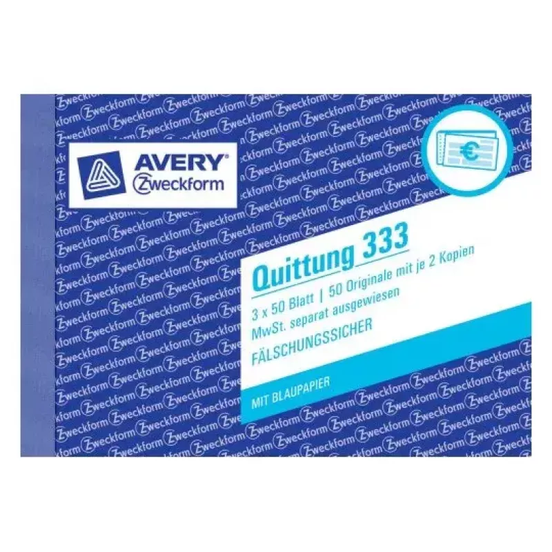 Lístok Avery 333 150 ks