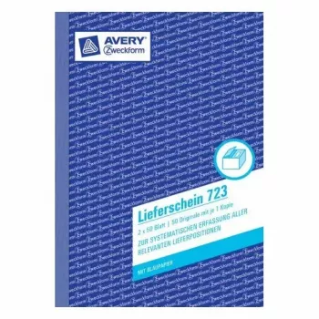 Administratívny blok AVERY 723 biely