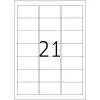 Adresné etikety Premium HERMA 5029 A4 63,5x38,1 mm 525 ks