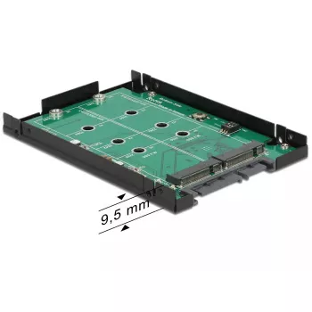 Interný M.2 adaptér DeLOCK 62590 SATA 6 Gbit/s RAID 0 1 JBOD