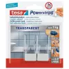 Kuchynský háčik TESA 58811-00000 transparentný biely 2 kusy
