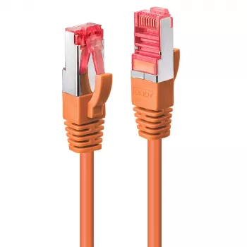 Lindy 47815 sieťový kábel oranžový 20 m Cat6 S/FTP (S-STP)