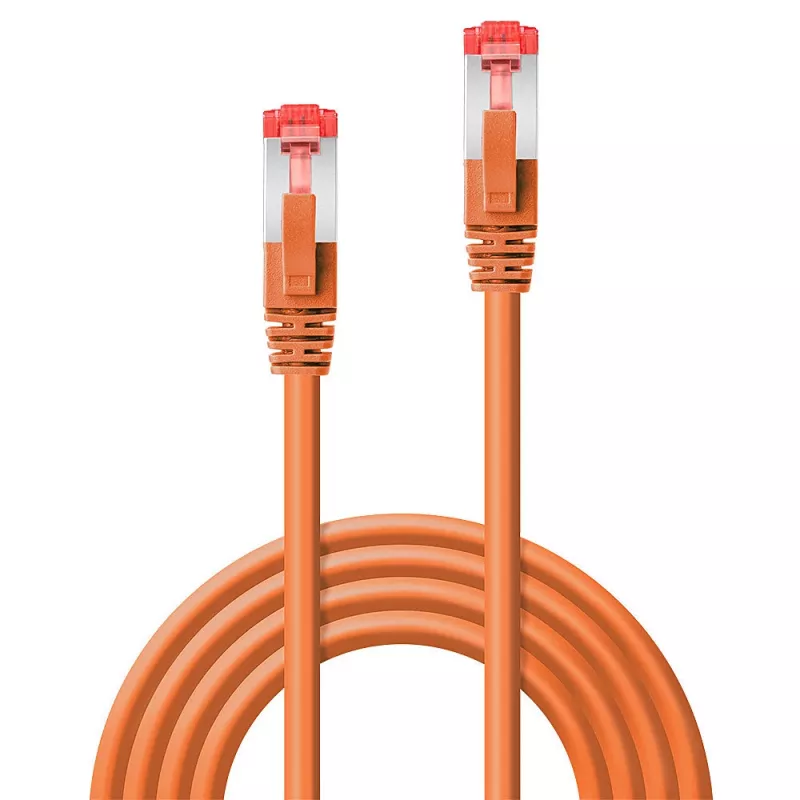 Lindy 47815 sieťový kábel oranžový 20 m Cat6 S/FTP (S-STP)
