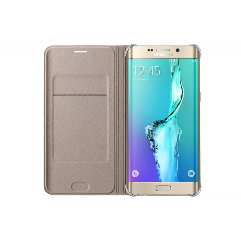 Samsung EF-WG928 puzdro na telefón Flip-Case zlaté
