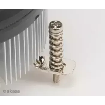 Chladič Akasa AK-CCE-7105EP chladiaci systém procesora 9,2 cm čierny strieborný