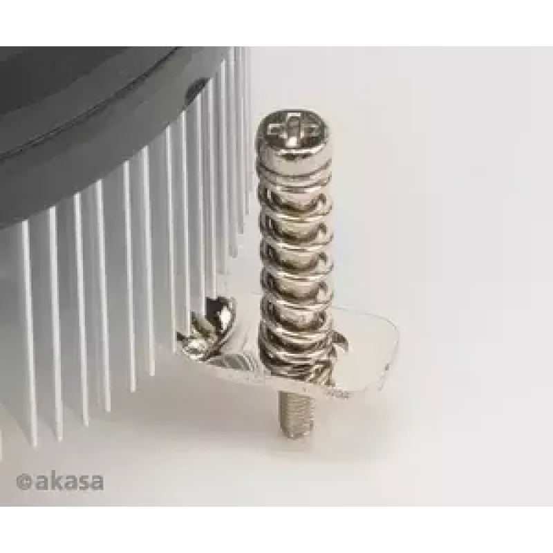Chladič Akasa AK-CCE-7105EP chladiaci systém procesora 9,2 cm čierny strieborný