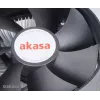 Chladič Akasa AK-CCE-7105EP chladiaci systém procesora 9,2 cm čierny strieborný