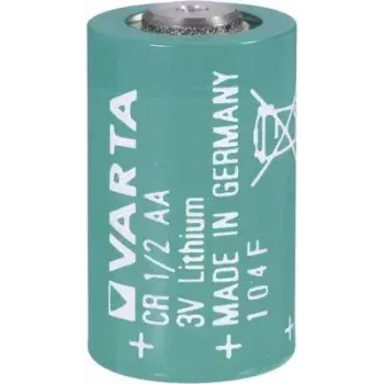 Lítiová batéria Varta CR 1/2 AA 3V 970mAh, vysokokapacitná gombíková batéria