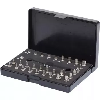 Sada bitov do skrutkovača KS Tools 503.4670, 32-dielna, Materiál nikel, 520 g
