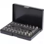 Sada bitov do skrutkovača KS Tools 503.4670, 32-dielna, Materiál nikel, 520 g