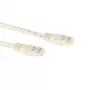 ACT Ivory 1,5 m U/UTP CAT6 patch kábel s RJ45 konektormi