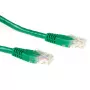 ACT zelená 1,5 m U/UTP CAT6 patch kábel s RJ45 konektormi