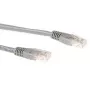 ACT sivý 10 metrov LSZH U/UTP CAT6 patch kábel s RJ45 konektormi