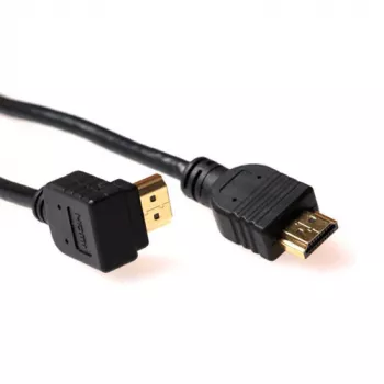 ACT 3 metre HDMI High-Speed kábel v2.0 HDMI-A samec zahnutý na HDMI-A samec rovný