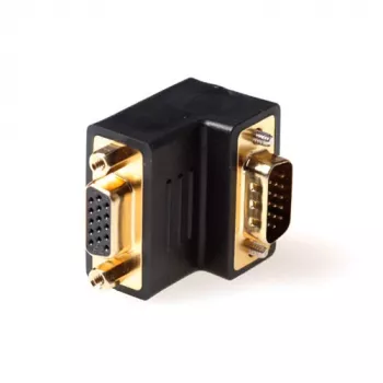VGA adaptér ACT AB9066 zahnutý samec na samicu