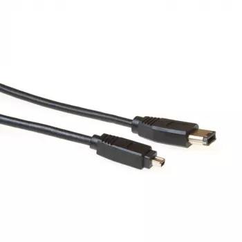 ACT Firewire IEEE1394 prepojovací kábel 6-pin konektor samec - 4-pin konektor samec 4,50 m
