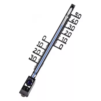 Hama 00186404 izbový teplomer kvapalinový izbový teplomer interiér/exteriér čierny
