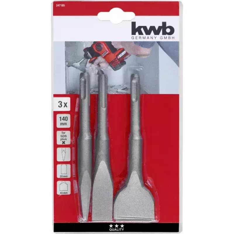 Špicatý sekáčový vrták KWB 247185