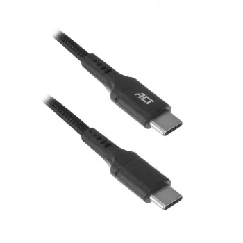 ACT USB 2.0 nabíjací/dátový kábel konektor C – konektor C 1 meter, nylon