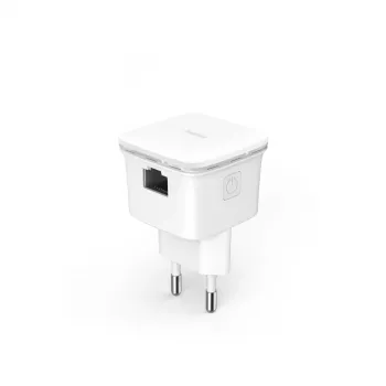 Hama N300 sieťový opakovač 300 Mbit/s biely