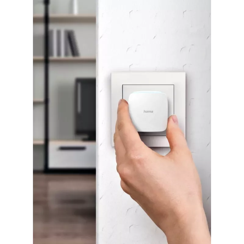 Hama N300 sieťový opakovač 300 Mbit/s biely