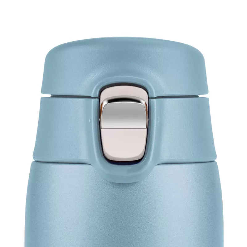 EMSA Light Mug 400 ml modrá nerezové veko polypropylén