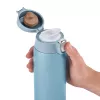 EMSA Light Mug 400 ml modrá nerezové veko polypropylén