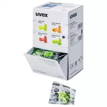 uvex hi-com Mini jednorazové štuple do uší 24 dB, 100 párov (2112095)