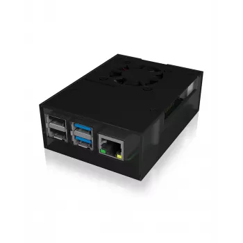 ICY BOX IB-RP108 puzdro antracitová, čierna
