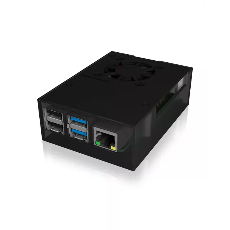 ICY BOX IB-RP108 puzdro antracitová, čierna