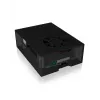 ICY BOX IB-RP108 puzdro antracitová, čierna